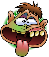 Sick man logo
