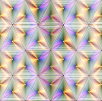 Rainbow Triangle Pattern