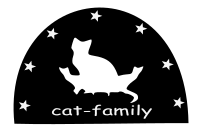 Cat-family-silhouette