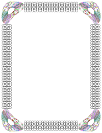 Spirograph Border