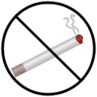 No Smoking and Skull