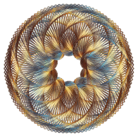 Colorful Spirograph