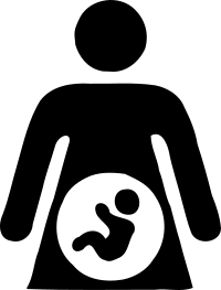 Pregnant Woman Icon