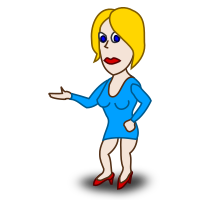 Comic characters: Blonde