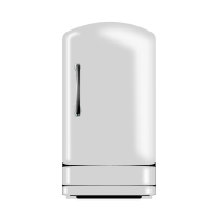 White Fridge