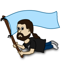 Comic characters: Flag