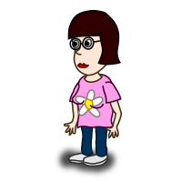 Comic characters: Girl
