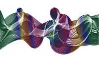 Rainbow Ribbons Variation 1
