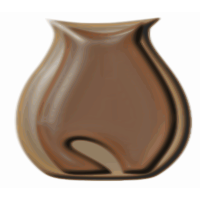 Vase with cat-image