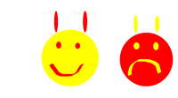 happy sad