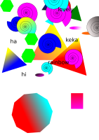 rainbow art