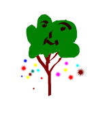 flowers tree