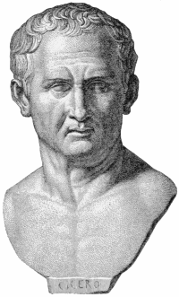 Bust Of Marcus Tullius Cicero