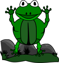 Jumping frog