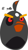 El pollo angry