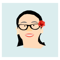 Hibiscus-hair accessory