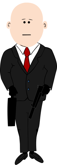 maninblacksuit - hitman