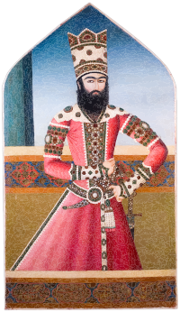 Portrait of Hasan Ali Mirza Shuja al-Saltana