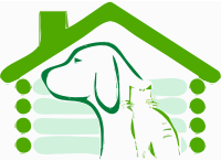 Green House Dog Cat