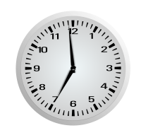 One Minute Before Seven - 6:59