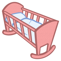 cradle - coloured