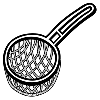 strainer - lineart