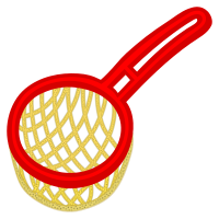 strainer - coloured