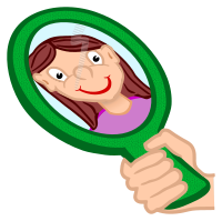 mirror - coloured