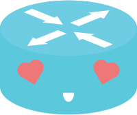Router Emoticon "in Love"