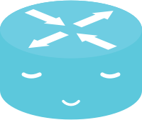 Router Emoticon "Meditation"