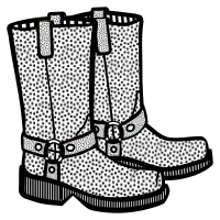 boots - lineart