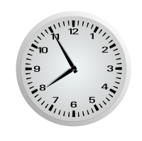 Five Minutes Before Eight - 7:55