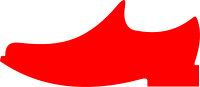 Shoe pictogram
