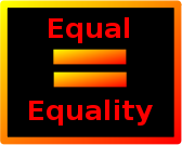 Equal = Equality