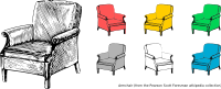 Stylised Armchair