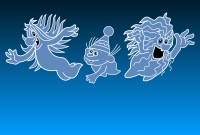 Funny ghosts