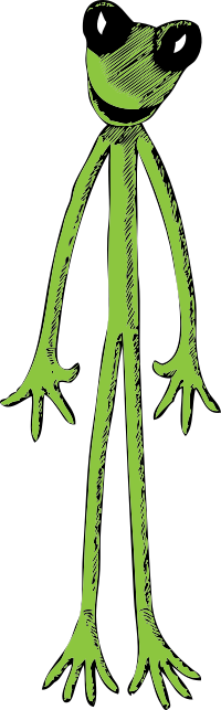 skinny frog
