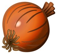 onion - coloured
