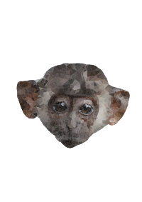 Low Poly Monkey