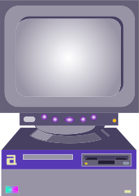 Old Style Desktop Computer