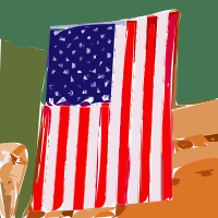 DailySketch 28: Flag Day