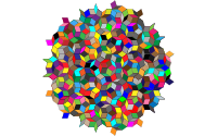 Colorful Penrose Tiles 