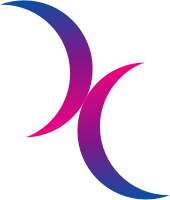 Bisexual moons symbol
