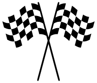 Checkered Racing Flags