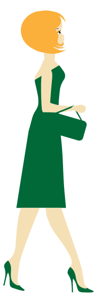 Woman Side View