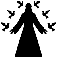 Jesus Christ Silhouette