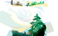 Waterfall Landscape