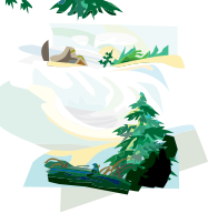 Waterfall Landscape