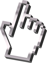 3d Hand Cursor Pointer
