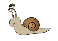 Cartoon Snail
